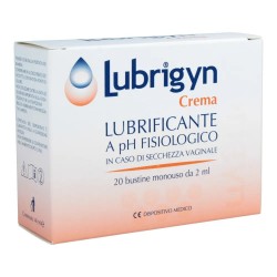 Lubrigyn Crema Vaginale Idratante e Lubrificante 20 Bustine - Lavande, ovuli e creme vaginali - 900760240 - Lubrigyn - € 13,68
