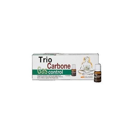 Pool Pharma Triocarbone Gas Control 7 Flaconcini 10 Ml Triocarbone - 1 Pool Pharma Triocarbone Gas Control 7 Flaconcini 10 Ml Triocarbone - 1