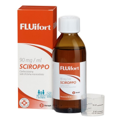 Fluifort 90 Mg/ml Sciroppo Senza Glutine 200 Ml - Farmaci per tosse secca e grassa - 023834068 - Fluifort - € 8,20