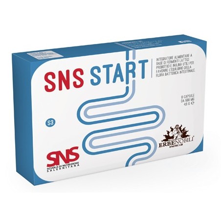 Erbenobili Sns Start 8 Capsule - Integratori di fermenti lattici - 980681365 - Erbenobili - € 12,31