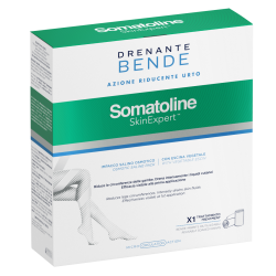 Somatoline Skin Expert Bende Snellenti Drenanti Starter Kit 1 Pezzo - Trattamenti anticellulite, antismagliature e rassodanti...