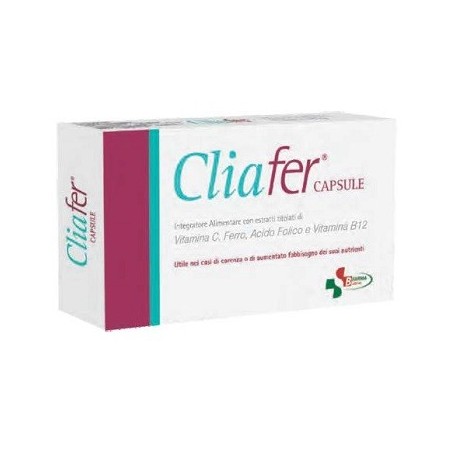 Budetta Farma Cliafer 40 Capsule - Vitamine e sali minerali - 923583532 - Budetta Farma - € 16,80