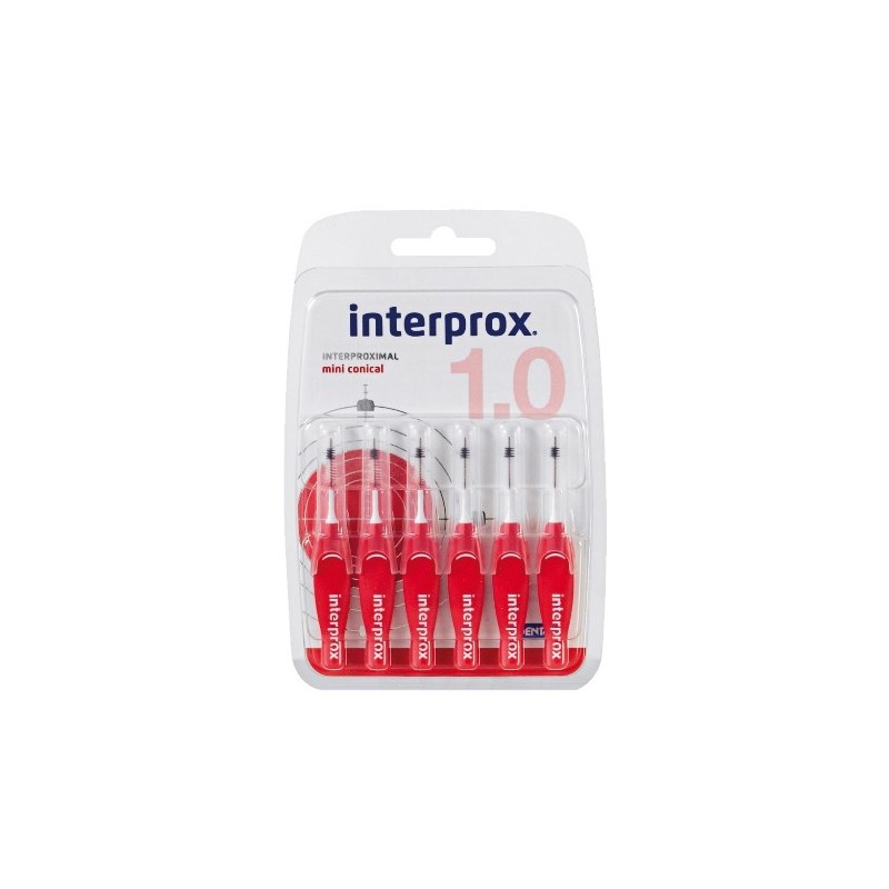 Dentaid Interpro X 4g Miniconical Blister 6u 6lang - Fili interdentali e scovolini - 927300691 - Dentaid - € 7,23