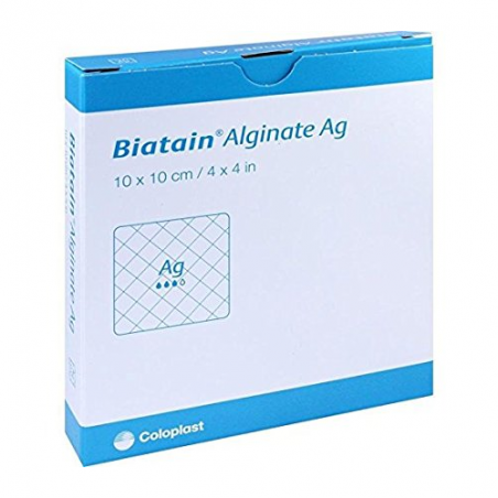 Biatain Alginate Alginato e Carbossimetilcellulosa 10x10cm 10 Pezzi - Medicazioni - 932246465 - Biatain - € 40,14