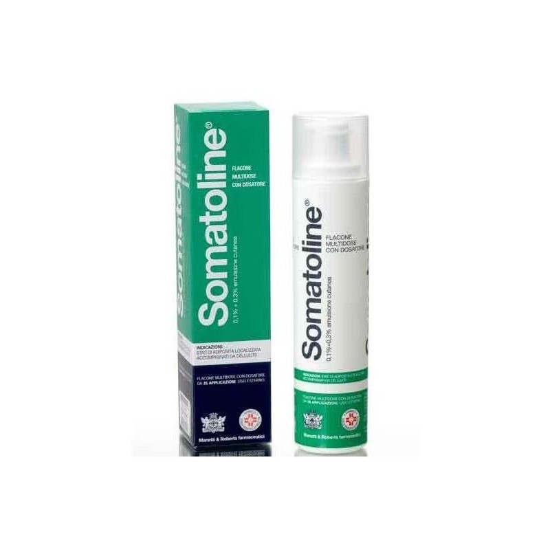 Somatoline 0,1% + 0,3% Emulsione Cutanea 25 Applicazioni - Farmaci per anticellulite - 022816060 - Somatoline - € 62,89