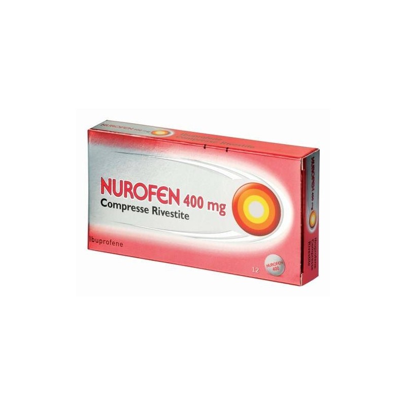 Nurofen Ibuprofene 400 mg Antidolorifico 12 Compresse - Farmaci per dolori muscolari e articolari - 025634128 - Nurofen - € 7,50