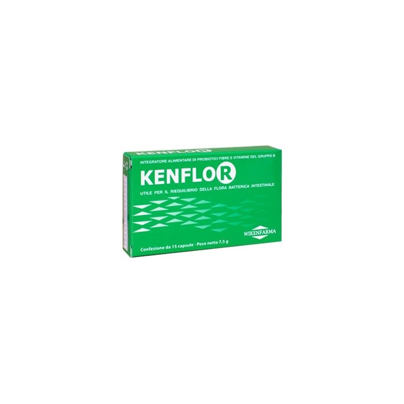 Wikenfarma Kenflor 15 Capsule Blister 7,5 G - Integratori di fermenti lattici - 926423892 - Wikenfarma - € 12,80