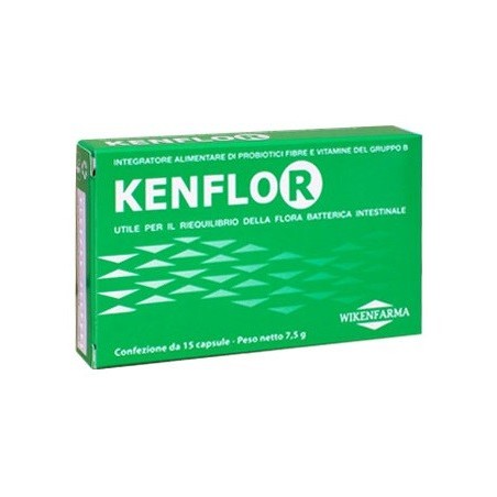 Wikenfarma Kenflor 15 Capsule Blister 7,5 G - Integratori di fermenti lattici - 926423892 - Wikenfarma - € 12,80