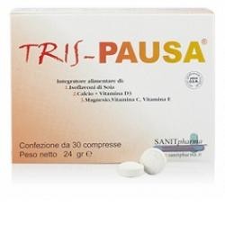 Sanitpharma Tris Pausa 30 Compresse - Integratori per ciclo mestruale e menopausa - 903253072 - Sanitpharma - € 18,77