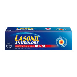 Lasonil Antidolore Ibuprofene Sale di Usina Uso Cutaneo 10% Gel 120 G - Farmaci per dolori muscolari e articolari - 042154029...