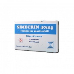 Eg Simecrin 40mg - 50 Compresse - Farmaci per meteorismo e flatulenza - 034842017 - Eg - € 8,26