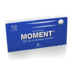 Moment 200 Mg - 12 Compresse Rivestite - Farmaci per dolori muscolari e articolari - 025669019 - Moment