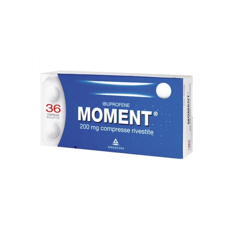 Moment Ibuprofene 200 Mg Antidolorifico 36 Compresse - Farmaci per dolori muscolari e articolari - 025669185 - Moment - € 9,14