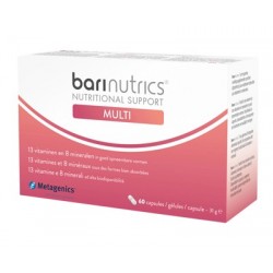 Metagenics Belgium Bvba Barinutrics Multi 60 Capsule - Rimedi vari - 976732053 - Metagenics - € 17,34