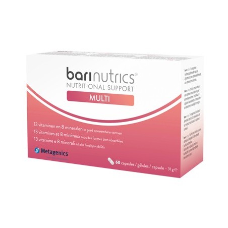 Metagenics Belgium Bvba Barinutrics Multi 60 Capsule - Rimedi vari - 976732053 - Metagenics - € 17,41