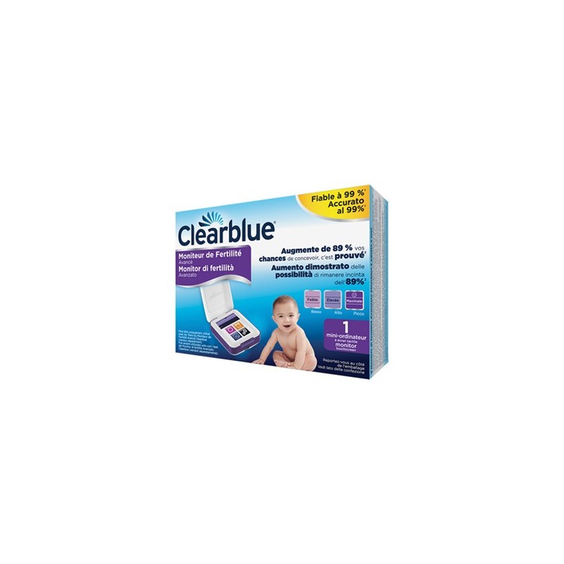 Procter & Gamble Monitor Di Fertilita' Clearblue Advanced 1 Pezzo - Test fertilità e test ovulazione - 927292108 - Clearblue ...