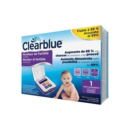 Procter & Gamble Monitor Di Fertilita' Clearblue Advanced 1 Pezzo - Test fertilità e test ovulazione - 927292108 - Clearblue ...