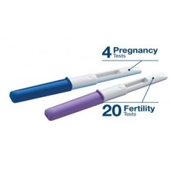Procter & Gamble Monitor Di Fertilita' Clearblue Advanced In Stick 20 Pezzi + 4 Test Di Gravidanza - Test fertilità e test ov...