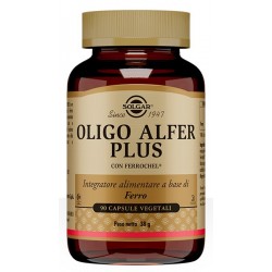 Solgar Oligo Alfer Plus Energia e ferro biodisponibile 90 capsule Solgar - 1