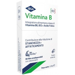 Ibsa Vitamina B Sistema Immunitario 30 Film Orodispersibili - Vitamine e sali minerali - 983742964 - Ibsa - € 12,52