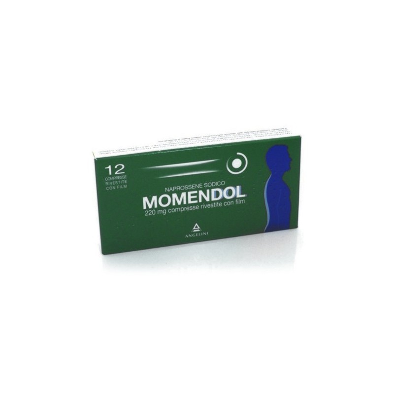 Momendol 220 Mg - 12 Compresse Rivestite Con Film - Farmaci per dolori muscolari e articolari - 025829084 - Momendol - € 4,84