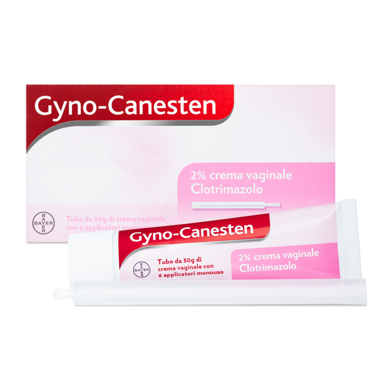 Gyno Canesten Crema Vaginale 2% Clotrimazolo con 6 Applicatori - Farmaci per micosi e verruche - 025833068 - Canesten - € 13,02