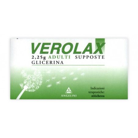 Verolax Supposte Per Stitichezza Adulti 18 Supposte - Farmaci per stitichezza e lassativi - 026525093 - Verolax - € 2,01