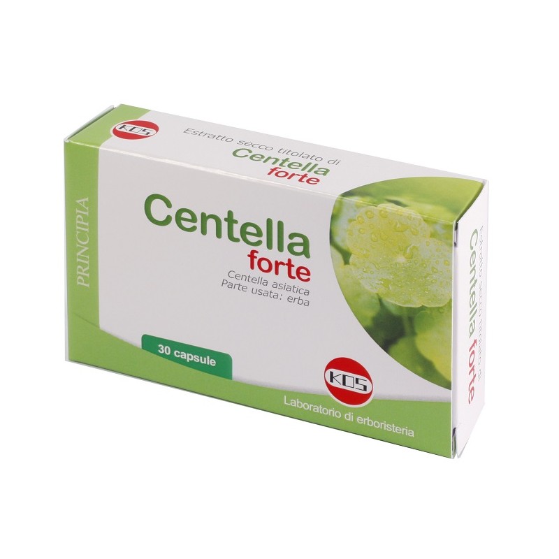 Kos Centella Forte 30 Capsule - Circolazione e pressione sanguigna - 903593337 - Kos - € 6,60