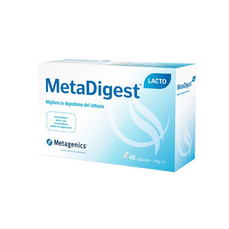 Metagenics Belgium Bvba Metadigest Lacto 45 Capsule - Integratori di fermenti lattici - 978573881 - Metagenics - € 22,27
