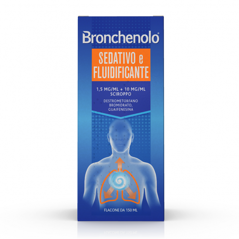 Bronchenolo Sciroppo Sedativo e Fluidificante Tosse Secca e Grassa 150 Ml - Farmaci per tosse secca e grassa - 026564070 - Br...