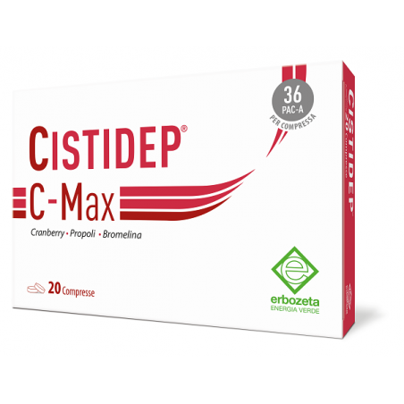 Erbozeta Cistidep C-max 20 Compresse - Integratori per cistite - 947384905 - Erbozeta - € 21,73
