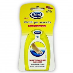 Scholl Cerotti Per Vesciche Per Dita Dei Piedi 6 Pezzi - Medicazioni - 984515914 - Scholl - € 6,64