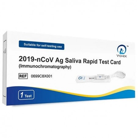 V-Chek Test Antigenico Salivare Rapido Covid-19 Autodiagnostico 1 Pezzo - Tamponi Covid-19 - 983758006 - Big Start Italia - €...