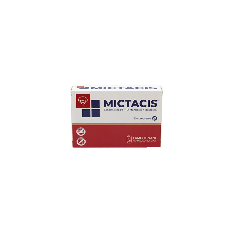 Lampugnani Farmaceutici Mictacis 30 Compresse - Integratori per cistite - 945088969 - Lampugnani Farmaceutici - € 24,77