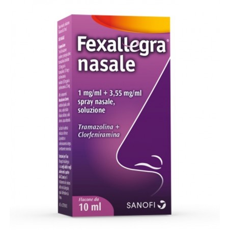 Fexallegra Nasale 1 Mg/ml + 3,55 Mg/ml Spray Nasale 10 Ml - Raffreddore e influenza - 027910013 - Fexallegra