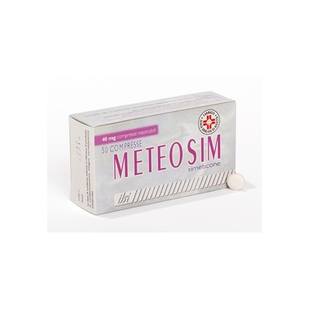 I. B. I. Giovanni Lorenzini Meteosim 40 Mg Compresse Masticabili - Farmaci per meteorismo e flatulenza - 034289025 - I. B. I....