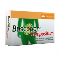 Buscopan Compositum Dolori Gastrointestinali 20 Compresse Rivestite - Farmaci per dolori addominali - 029454042 - Buscopan