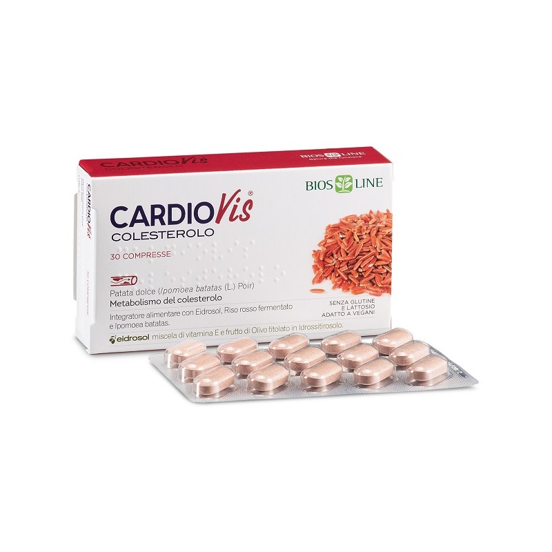 Bios Line Cardiovis Colesterolo 30 Compresse - Integratori per il cuore e colesterolo - 943072557 - Bios Line - € 15,27