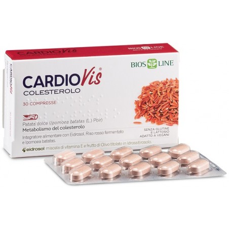Bios Line Cardiovis Colesterolo 30 Compresse Bios Line - 1 Bios Line Cardiovis Colesterolo 30 Compresse Bios Line - 1