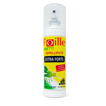 Foille Insetti Repellente Extra Forte DEET 50 Protezione 100 ml Foille - 1 Foille Insetti Repellente Extra Forte DEET 50 Protezione 100 ml Foille - 1