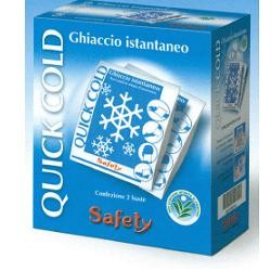 Safety Ghiaccio Istantaneo Quick Cold 2 Buste Tnt - Terapia del caldo freddo, ghiaccio secco e ghiaccio spray - 901488155 - S...