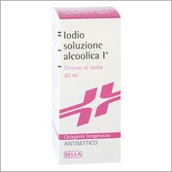 Iodio Sella 7%/5% Soluzione Cutanea Alcoolica - Farmaci dermatologici - 029798028 - Sella