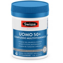 Swisse Multivitaminico Uomo 50+ 30 Compresse - Vitamine e sali minerali - 984621286 - Swisse - € 14,90