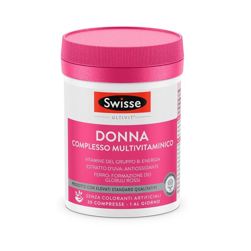 Swisse Multivitaminico Donna 30 Compresse - Vitamine e sali minerali - 984621298 - Swisse - € 11,17