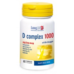 Phoenix - Longlife Longlife D Complex 1000 60 Compresse - Integratori per dolori e infiammazioni - 933484178 - Longlife - € 1...