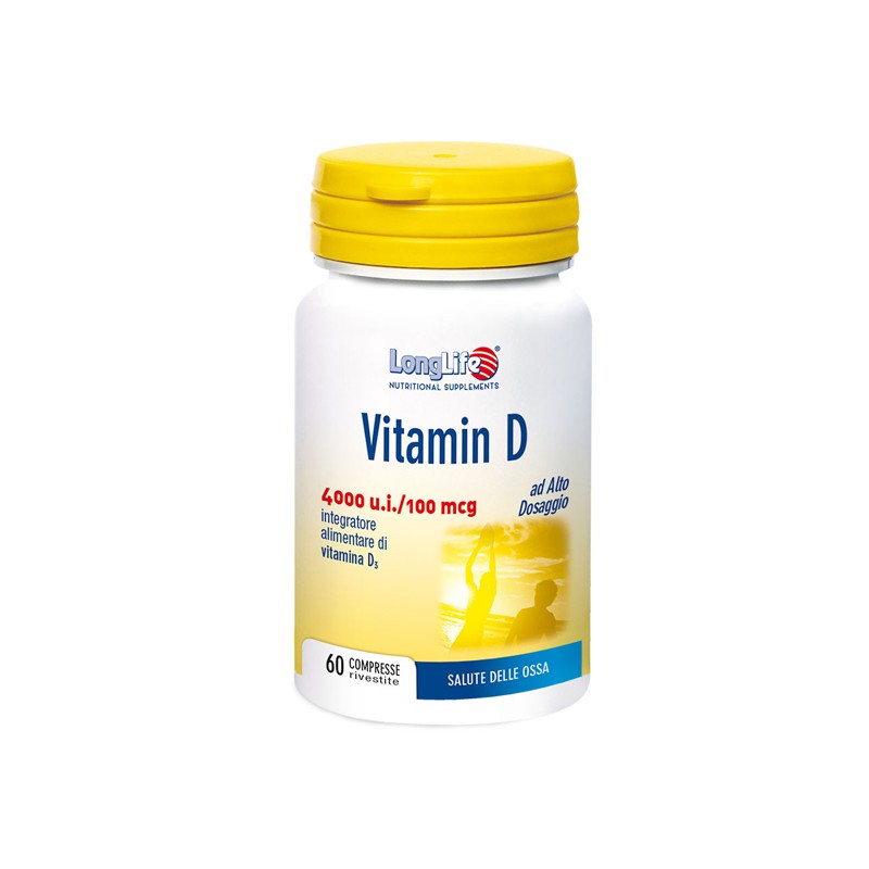 Phoenix - Longlife Longlife Vitamin D 4000ui 60 Compresse - Integratori per dolori e infiammazioni - 941825628 - Longlife - €...