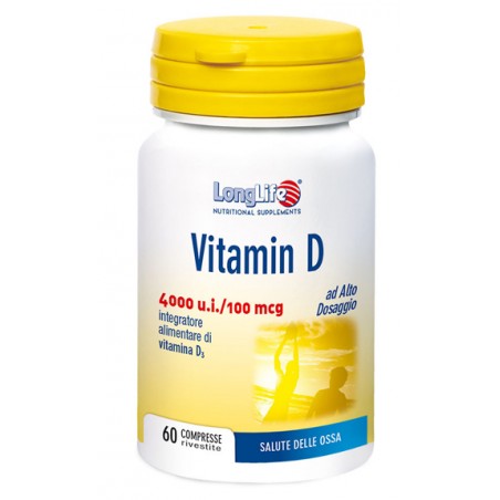 Phoenix - Longlife Longlife Vitamin D 4000ui 60 Compresse Longlife - 1 Phoenix - Longlife Longlife Vitamin D 4000ui 60 Compresse Longlife - 1