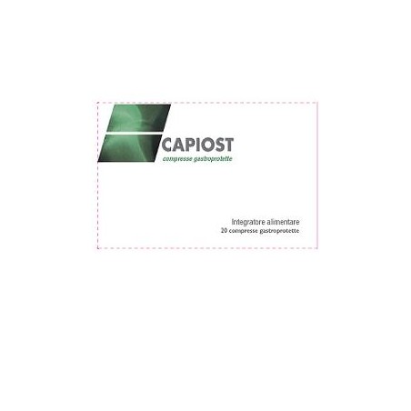 Capietal Italia Capiost 20 Compresse Gastroprotette 28 G - Integratori per dolori e infiammazioni - 926201284 - Capietal Ital...