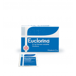 Euclorina 2,5 G Disinfezione Della Cute Polvere Solubile 10 Bustine - Farmaci per micosi e verruche - 032056020 - Euclorina -...