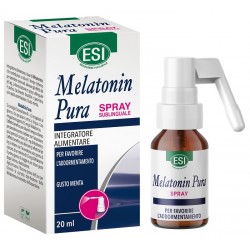 Esi Melatonin Pura Spray 20 Ml - Integratori per umore, anti stress e sonno - 981505353 - Esi - € 6,97